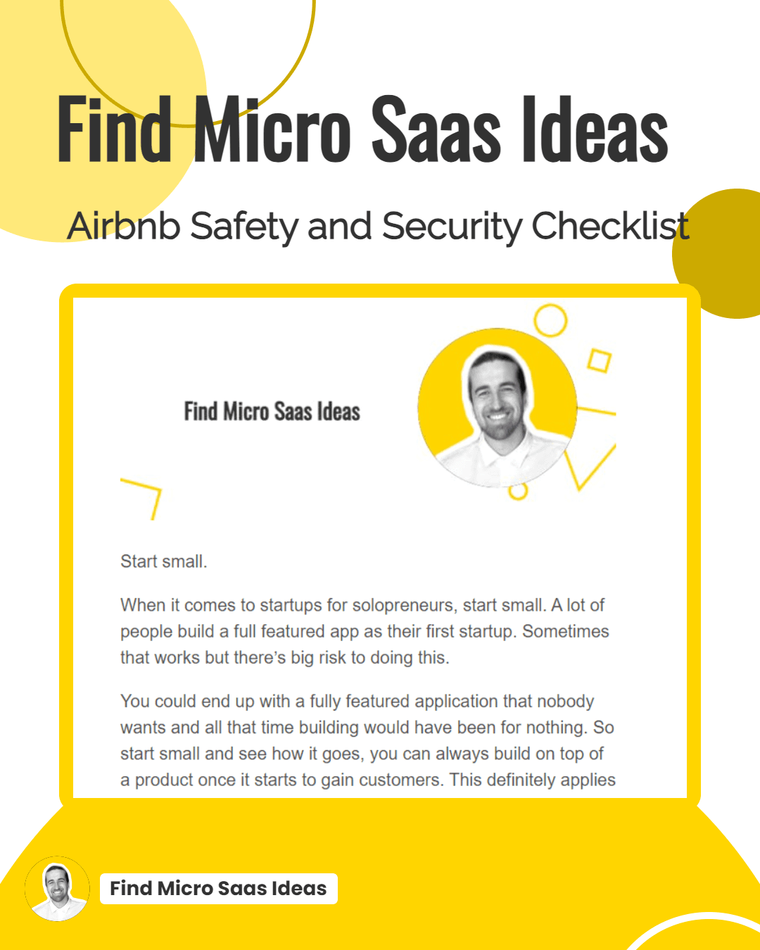 Airbnb Safety and Security Checklist